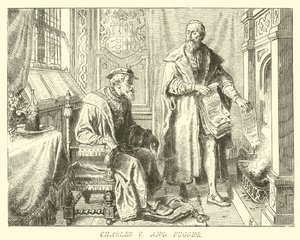 Carlos V y Fugger