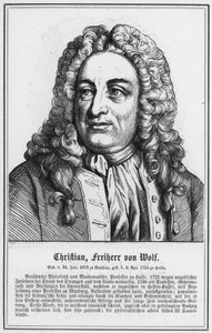Christian, Barón von Wolf de German School