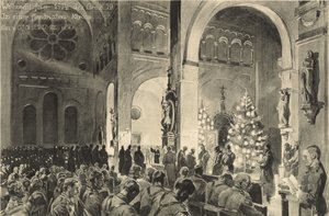 Celebraciones navideñas en la iglesia de Flandes