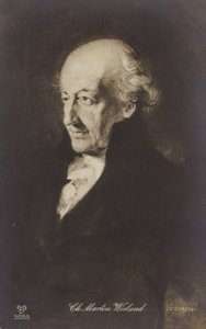 Christoph Martin Wieland (1733-1813), poeta, escritor y traductor alemán (litografía)