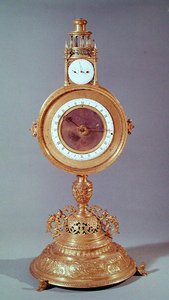 Reloj en forma de custodia perteneciente al Cardenal de Granvelle, Augsburgo, 1564 de German School