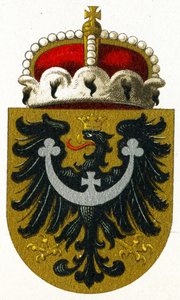 Escudo de armas de Silesia, c.1898 de German School