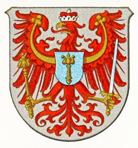 Escudo de armas de Brandeburgo, c.1898 de German School