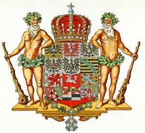 Escudo de armas de Prusia, c.1898 de German School