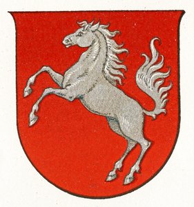 Escudo de armas de Westfalia, c.1898