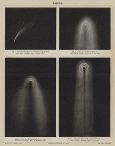 Cometas (grabado) de German School