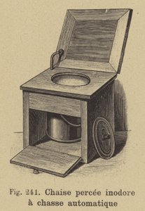 Inodoro con descarga automática de German School