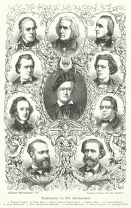 Compositores del siglo XIX de German School