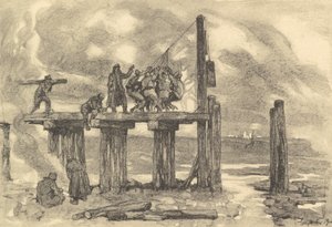Construyendo un puente sobre el Putna de German School