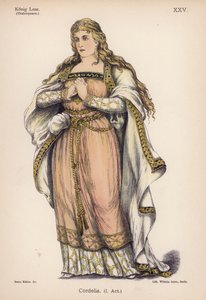 Cordelia, del Rey Lear de Shakespeare de German School