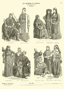 Trajes del Cercano Oriente de German School