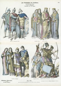 Trajes del mundo antiguo de German School
