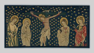 Crucifixión, hecha en Constanza, c.1325-50 de German School