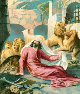 Daniel en el foso de los leones