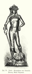 David, estatua de bronce de Donatello