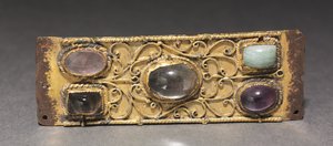 Placa decorativa, probablemente de un relicario, c.1200 de German School