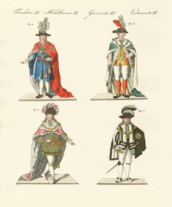 Diferentes órdenes de caballeros de German School