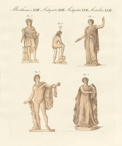 Divinidades de los griegos y romanos de German School