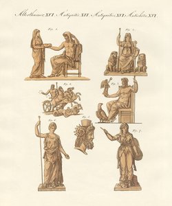 Divinidades de los griegos y romanos de German School