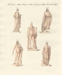 Divinidades de los griegos y romanos de German School