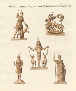 Divinidades de los griegos y romanos de German School