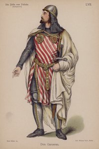 Don Garcerán, de La Judía de Toledo por Franz Grillparzer de German School