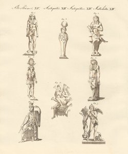 Divinidades egipcias de German School