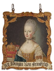 Enseigne Marie-Antoinette, después de 1774