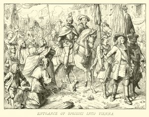 Entrada de Sobieski en Viena de German School