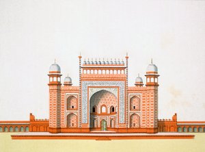Entrada al Taj Mahal de German School