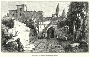 Entrada a la Tumba de los Escipiones, Roma de German School