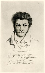 Ernst Theodor Amadeus Hoffmann (1776-1822) de German School
