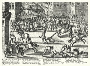 Ejecución de François Ravaillac, asesino de Enrique IV de Francia de German School