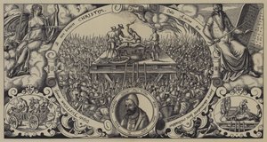 Ejecución de Lippold ben Chluchim, Maestro de la Casa de la Moneda de Brandeburgo, Berlín, 28 de enero de 1573