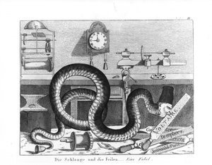 Fábula de la serpiente y las moscas