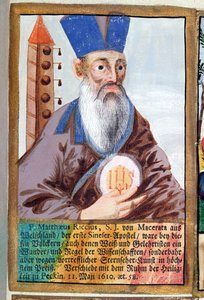 Padre Matteo Ricci (1552-1610) en traje mandarín de German School