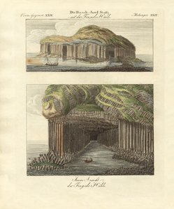Cueva de Fingal en la isla de Staffa de German School