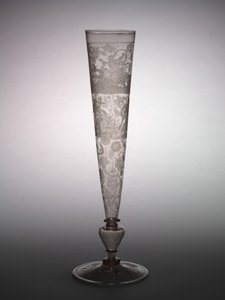 Copa de flauta, principios del siglo XVII