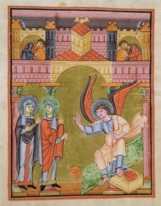 Fol. 33v del Evangeliario de la Escuela de Reichenau, Codex F. II. 1