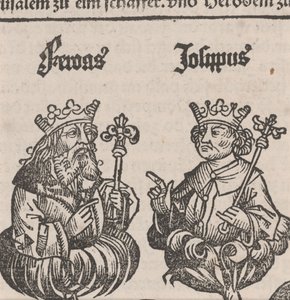Fragmento de Ilustración de la Crónica de Núremberg