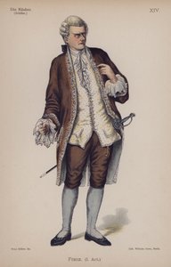 Franz, de Los Bandidos por Friedrich Schiller de German School