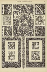 Renacimiento Francés, Adornos Tipográficos de German School