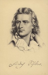 Friedrich von Schiller (1759-1805), poeta, filósofo, historiador y dramaturgo alemán (litografía)