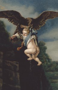Ganimedes en las garras del águila