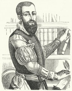 Garcilaso de la Vega, poeta y soldado español (grabado) de German School