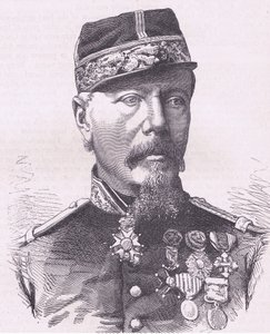 General Cremer, Historia de la guerra entre Francia y Alemania de Cassell, publicada por Cassell and Company Limited, c.1890 de German School