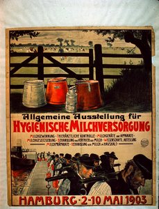 Exposición General de Suministro de Leche Sanitaria, 1903 de German School