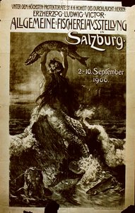 Exposición General de Pesca en Salzburgo, 1900 de German School