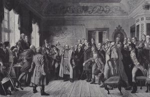 Discurso del General Yorck a los Estados de Prusia Oriental en Königsberg, 5 de febrero de 1813 de German School