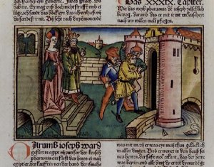 Génesis 39:19-23 José inocente es encarcelado, de la 